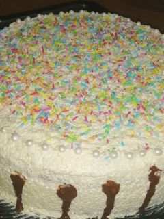 Kókuszkrémes torta recept fotója