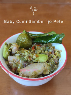 Foto resep Baby Cumi Sambel Ijo Pete