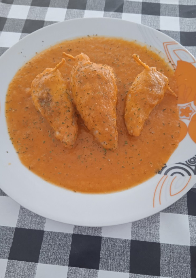 Una foto de Calamares rellenos