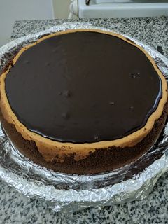 Una foto de Cheesecake de dulce de leche