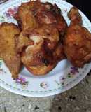 Pollo frito hogareño
