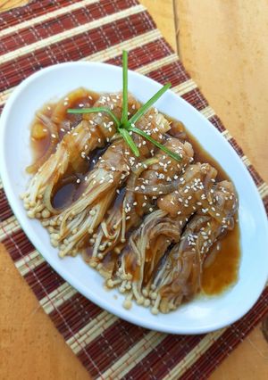 Foto resep Enoki Beef Roll
