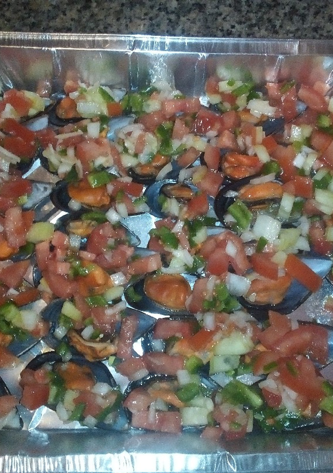 Una foto de Mejillones aliñaos