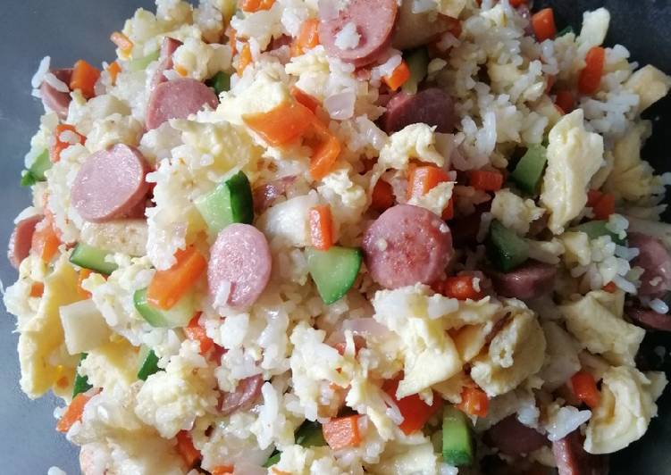 Simple Way to Prepare Perfect Fried Rice