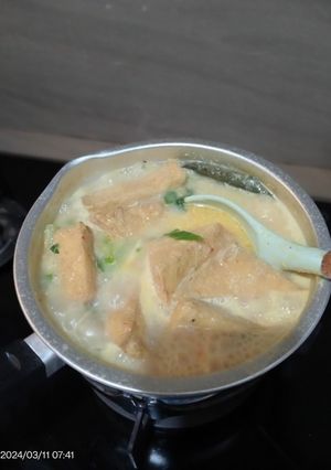 Foto resep Tahu Labu Kuah Santan