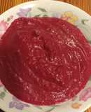 Sopa crema de remolacha