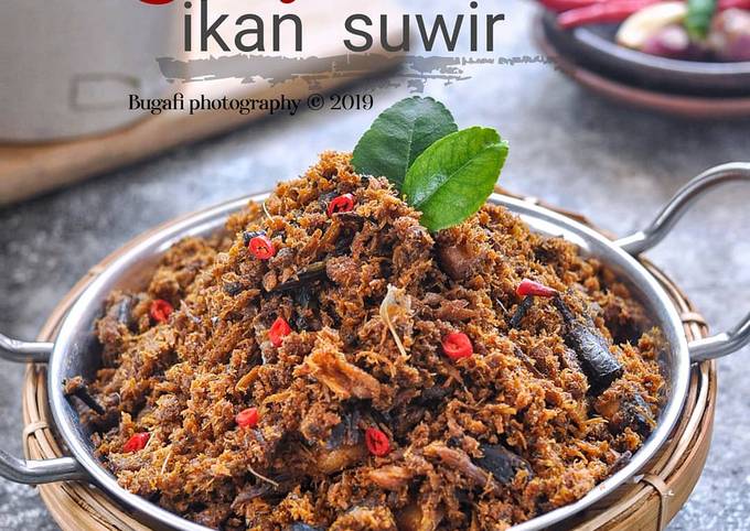 Rendang ikan suwir