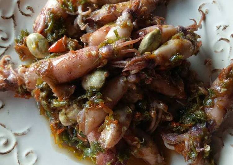 Resep Cumi asin petai cabe hijau, Lezat