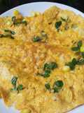 ไข่เจียวใบมะรุมดอกโสน Thai Rainy Season Omelette 💛🌧️