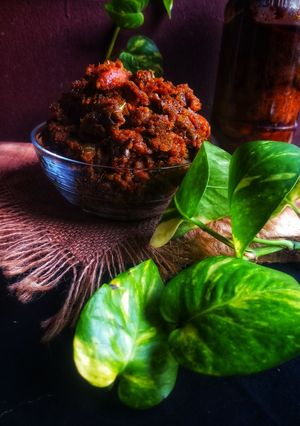 জলপাইয়ের টক ঝাল মিষ্টি আচার রেসিপির প্রধান ছবি