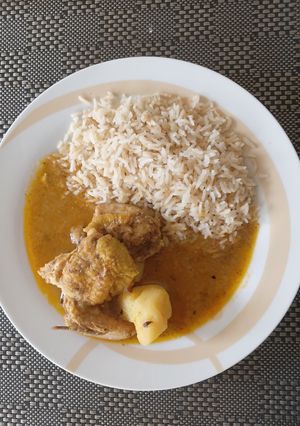 Una foto de Pollo al jugo
