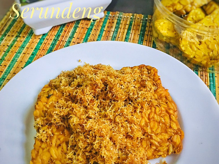 Ini dia! Resep praktis bikin Tempe Goreng Serundeng Kelapa  sedap