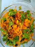 Ensalada de durazno buen acompañamiento