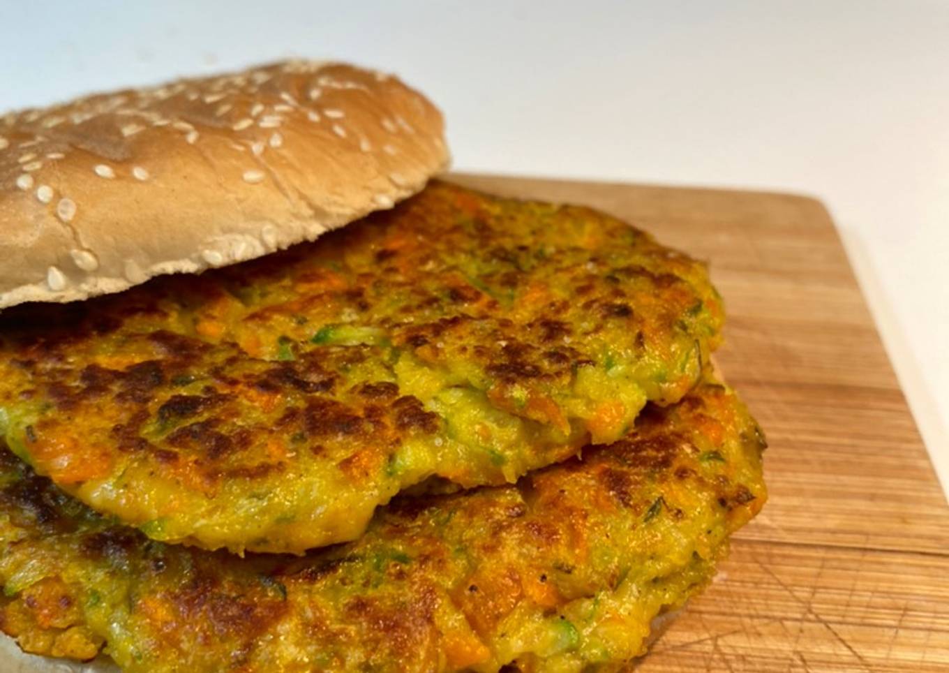 Hamburguesas de calabacín y zanahoria