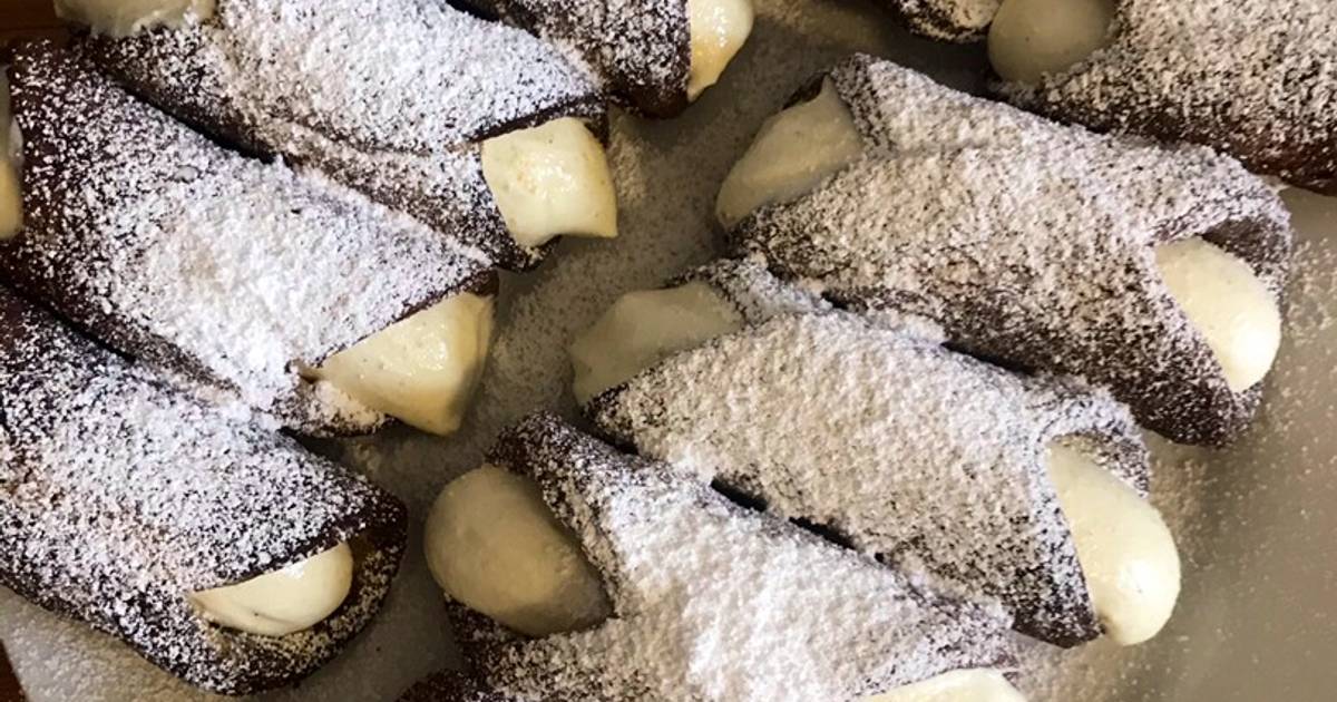 Cannoli mit Ricotta-Vanillecreme Rezept von Sophie V. - Cookpad