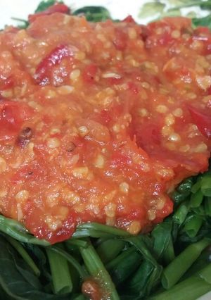 Foto resep Plecing kangkung pedes membahana