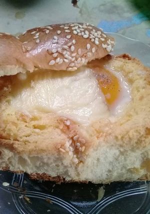Foto resep Mini egg brick toast