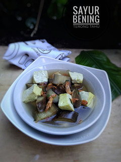 Foto resep Sayur Bening Terong Tahu