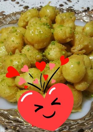 عکسی از دستور لوکوم شیرینی ترکیه ای 🎈💛