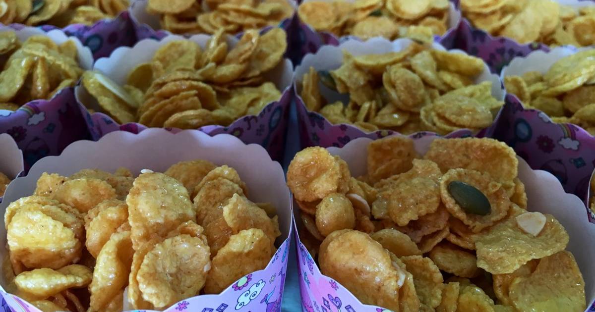 สูตร Corn flakes caramel โดย mayradacts Cookpad