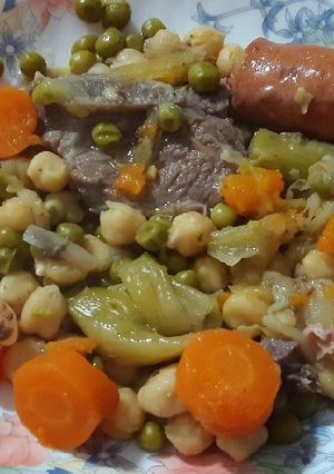 Una foto de Puchero light