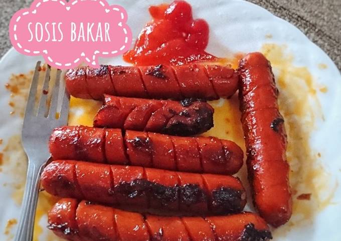 Resep Sosis Bakar Pedas Oleh Watisaridanti Cookpad