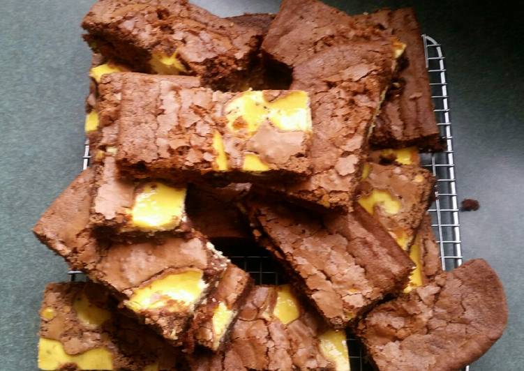 Lemon Ricotta Brownies