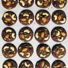 A picture of Chocolate mendiants.