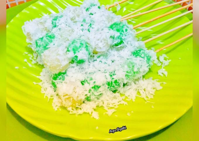 Resep Onde Onde Tusuk (onde singkong kukus) Resep Onde Onde Tusuk (onde singkong kukus)