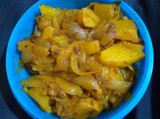 A picture of aloo pyaz