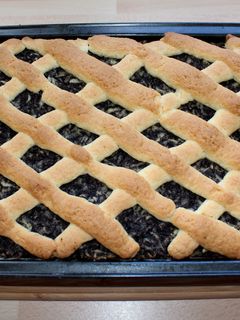 Almás-mákos pite recept fotója
