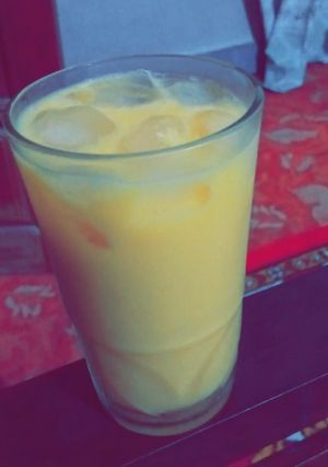 A picture of Mango lassi🍹.
