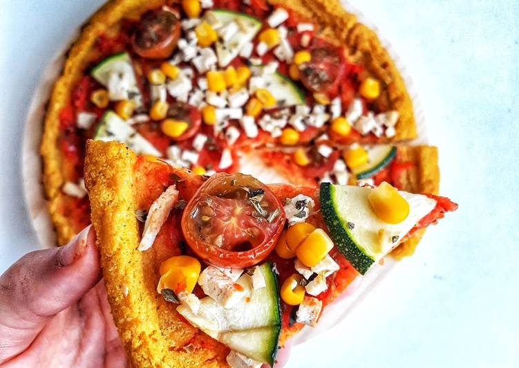 🌱BASE DE PIZZA DE COLIFLOR SIN GLUTEN🌱