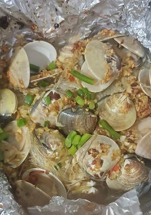 粉絲烤沙白(氣炸鍋) 的食譜成品照片