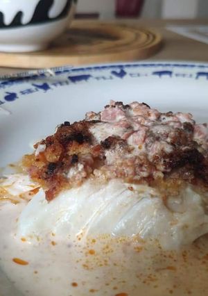 Une photo de Crumble de chorizo au parmesan