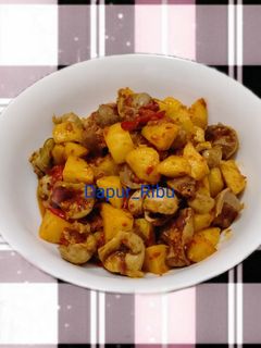Foto resep Sambal goreng kentang dan hati