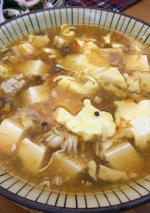 A picture of Quick Hot and Sour Soup.
