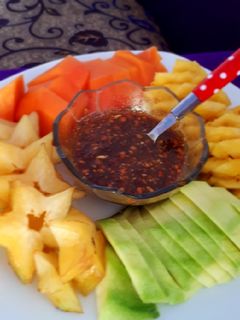 Foto resep Rujak manis bumbu spesial