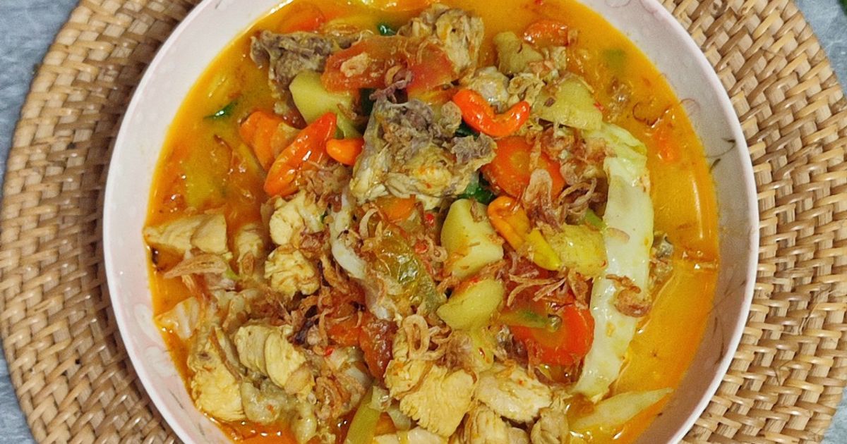 Tongseng Ayam Kuah Santan