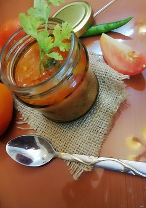A picture of Tomato chutney.