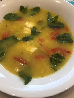 Una foto de Sopa de Rape con arroz