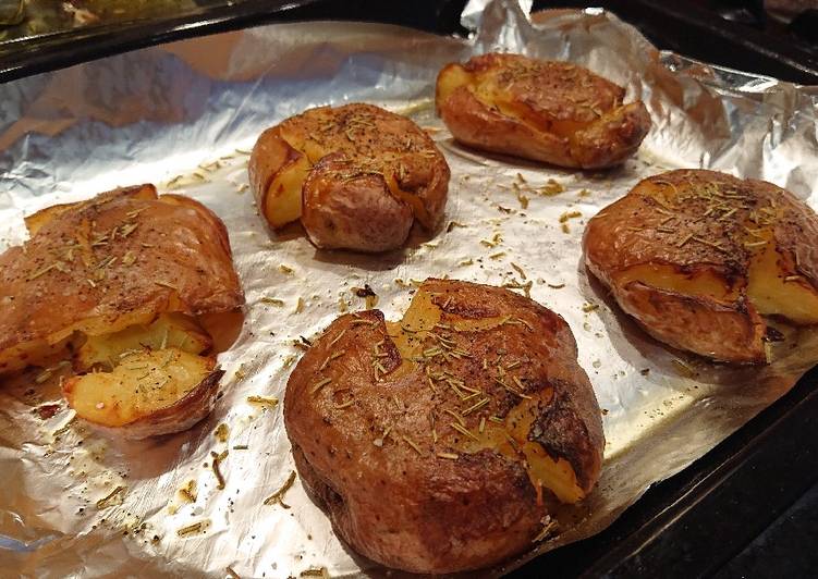 Recipe of Super Quick Homemade Rosemary Roasted Potatoes