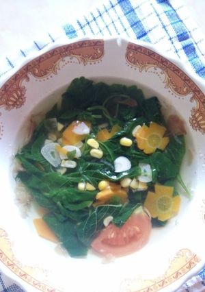 Foto resep Bayam manis Sayur Bening