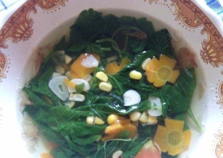 Bayam manis Sayur Bening