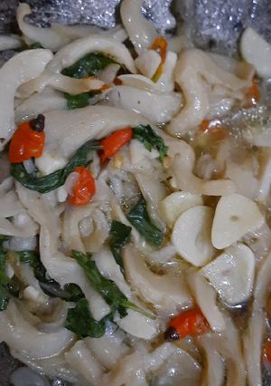 Foto resep Oseng jamur tiram kemangi