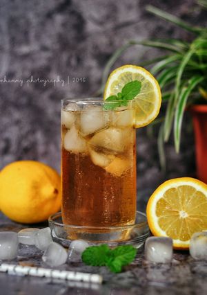 Foto resep Es Teh Lemon
