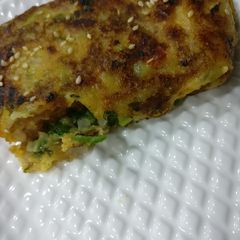 A picture of Bread omelette (veg).