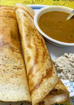 A picture of Masala dosa.