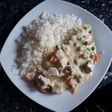 Estofado de cerdo a la crema