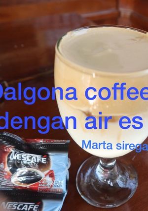 Foto resep Dalgona kopi hits